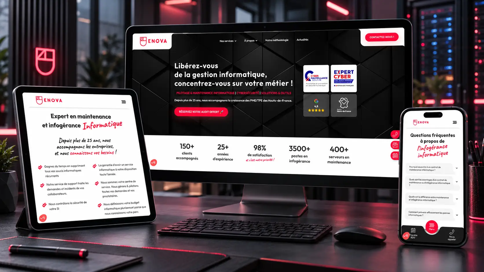 enova realisation site internet just do web