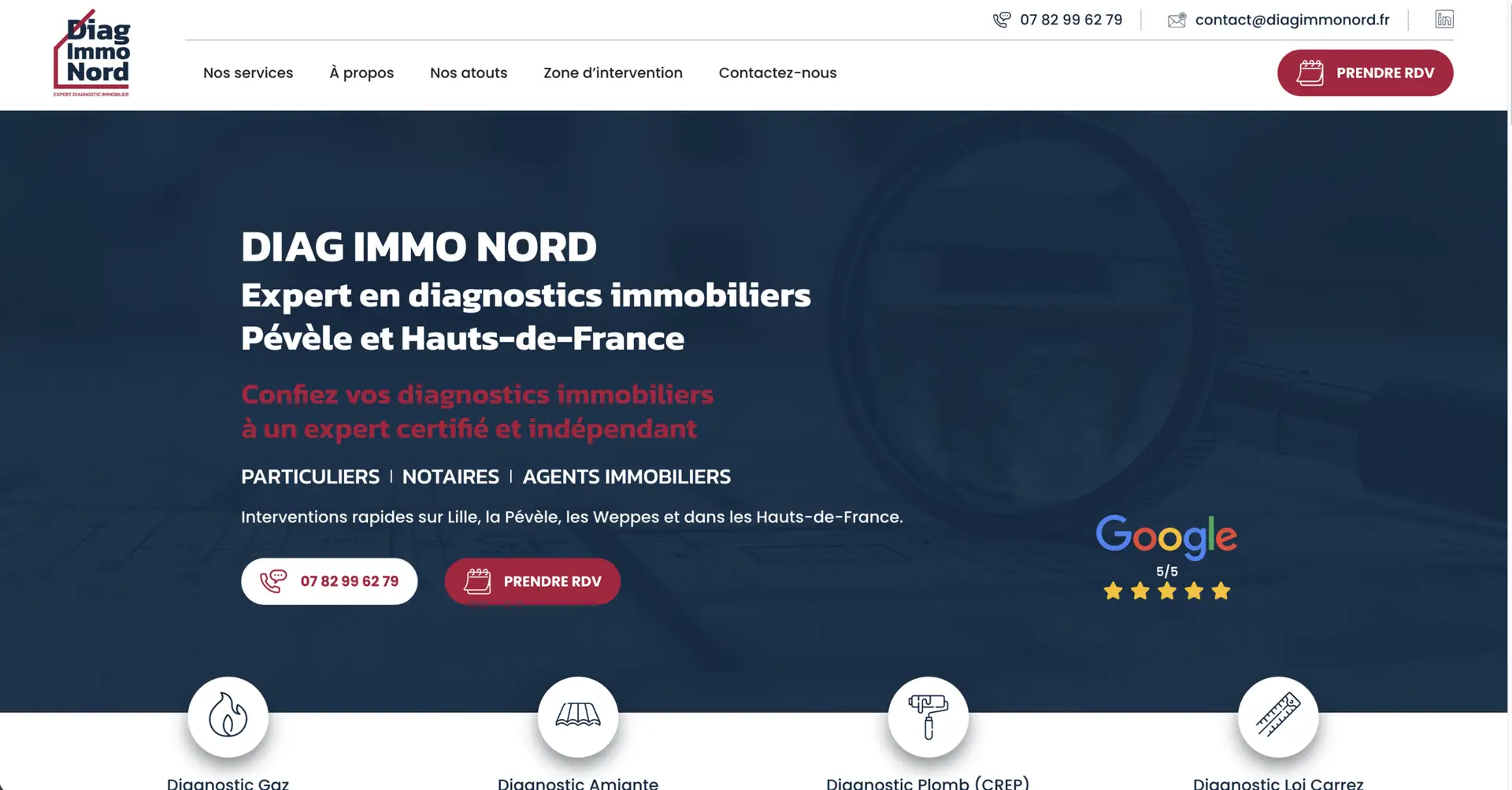siteweb diagimmonord