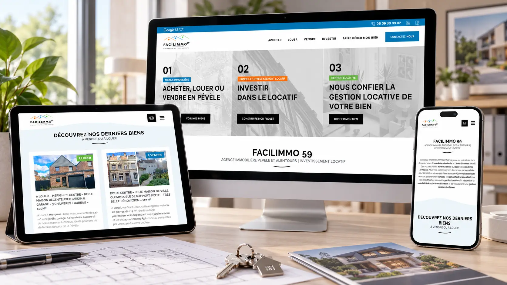 facilimmo59 realisation site internet just do web